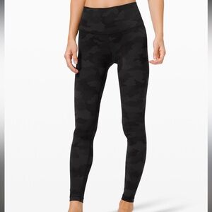 lululemon wunder under tights camo